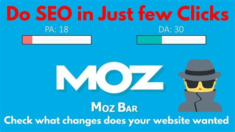 Moz bar bartender  Compelling content that answers the searcher’s query